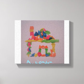 A London's Room Canvas Print