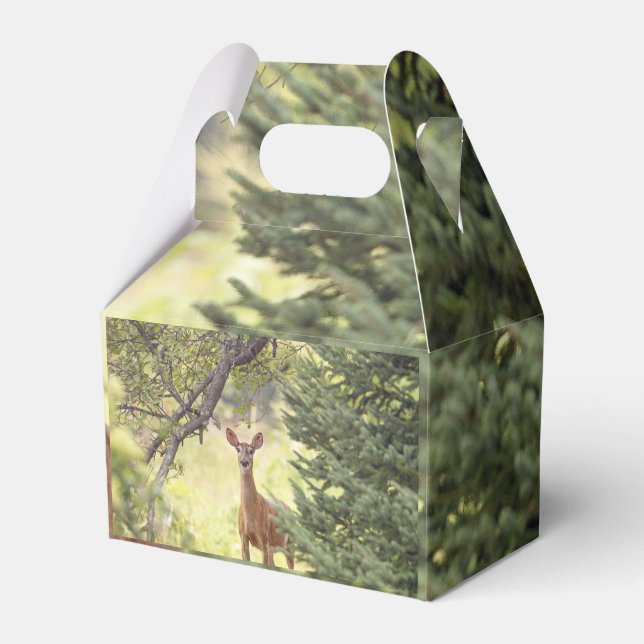 A Lone Deer  Favor Boxes (Front Side)