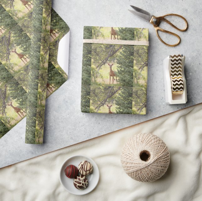A Lone Deer  Wrapping Paper (Crafts)