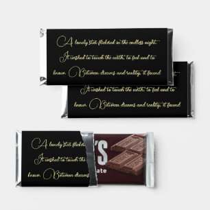 A lonely star story hershey bar favors