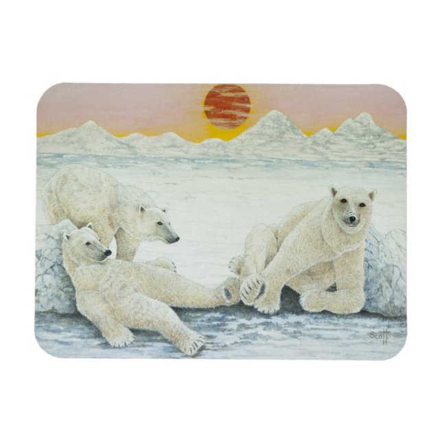 A long days night magnet (Horizontal)