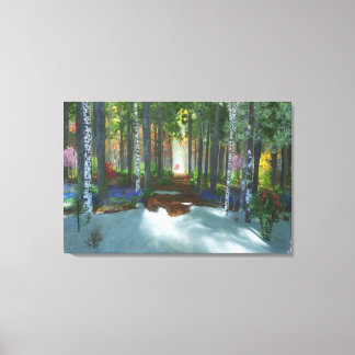 A Long Day's Walk Canvas Print