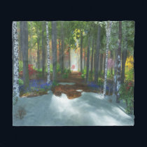 A Long Day's Walk Fleece Blanket