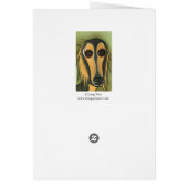 A Long Face by Robyn Feeley Cards (Back)