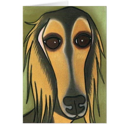 A Long Face by Robyn Feeley Cards (Front)