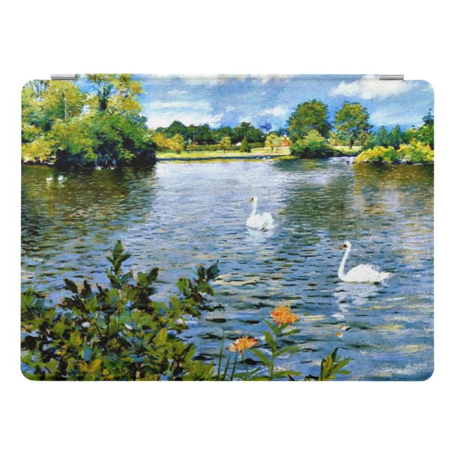 A Long Island Lake, famous painting, iPad Pro Cover (Horizontal)