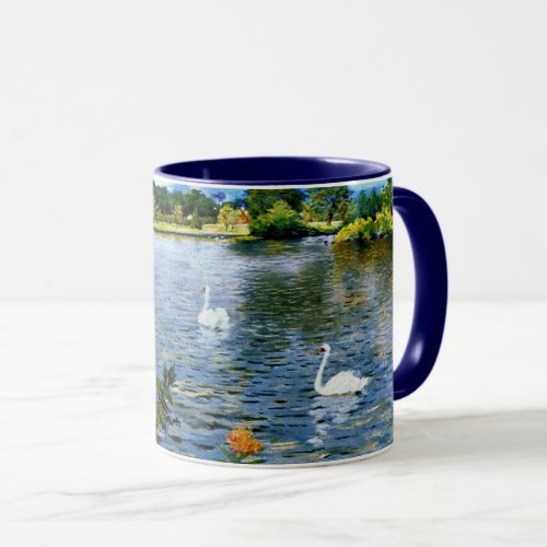 A Long Island Lake fine art Mug