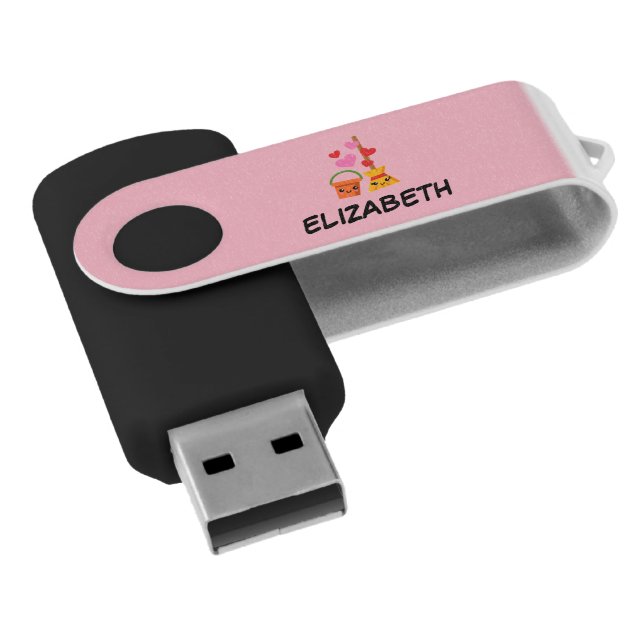 A Long Lasting Love Flash Drive (Angled)