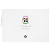 "A Long Way to Go!" Cards (Back Horizontal)
