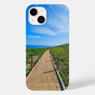 a long winding footpath at Point Dume Case-Mate iPhone 14 Case