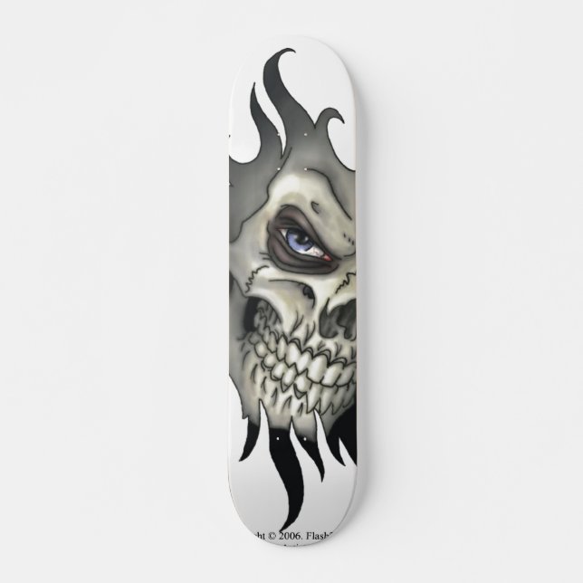 A Look From A Skull Skateboard Deck (Front)