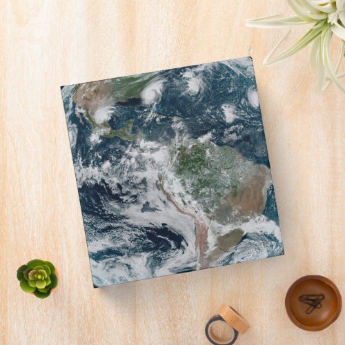 A Loose Chain Of Tropical Cyclones 3 Ring Binder