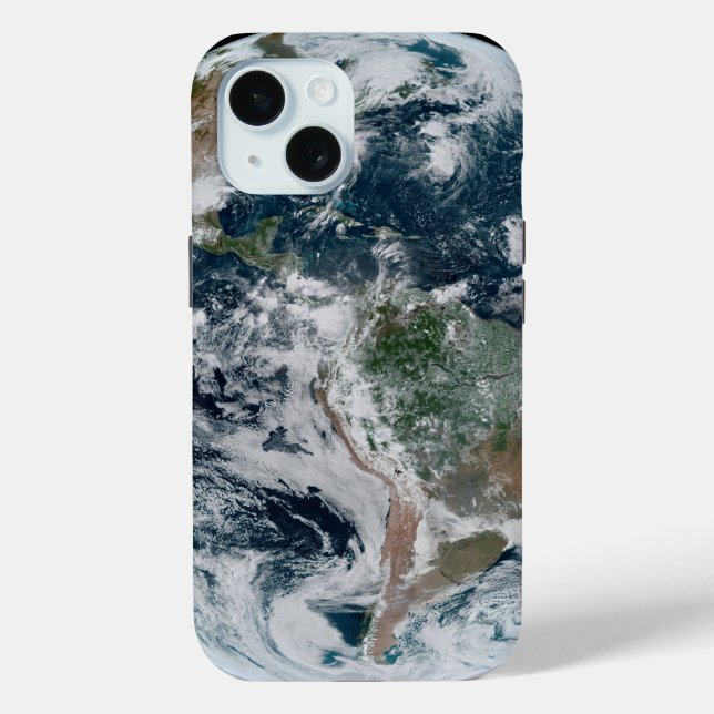 A Loose Chain Of Tropical Cyclones Case-Mate iPhone Case (Back)