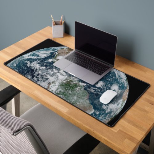 A Loose Chain Of Tropical Cyclones Desk Mat