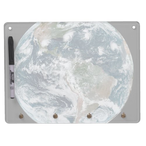 A Loose Chain Of Tropical Cyclones Dry Erase Board With Keychain Holder