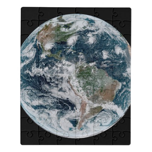 A Loose Chain Of Tropical Cyclones Jigsaw Puzzle