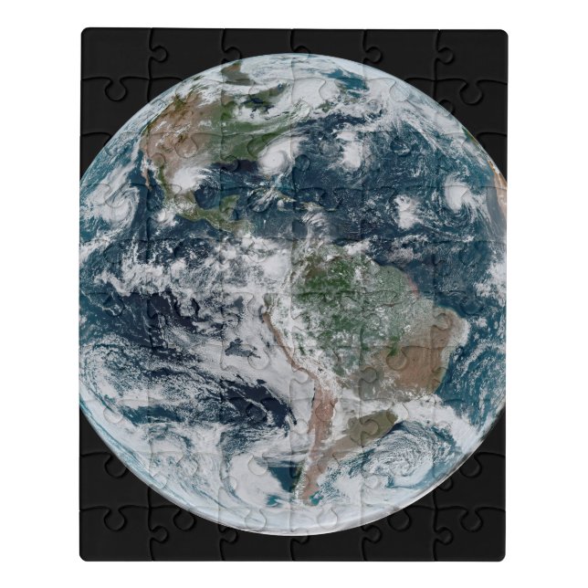 A Loose Chain Of Tropical Cyclones Jigsaw Puzzle (Puzzle Vertical)