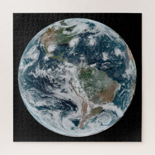 A Loose Chain Of Tropical Cyclones Jigsaw Puzzle