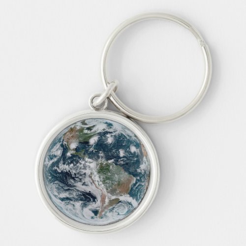 A Loose Chain Of Tropical Cyclones Keychain