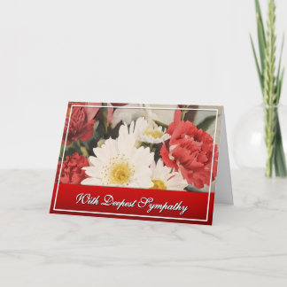 A loss such as this... Sympathy Card