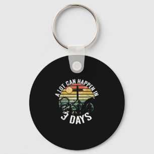 A Lot Can Happen In 3 Days Jesus Christ Happy East Keychain