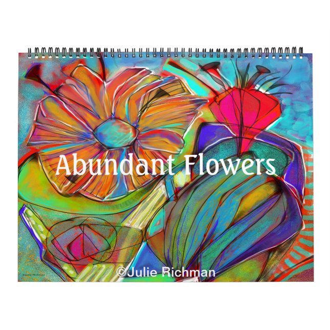A Lot of Abundant Flowers Calendar (Cover)