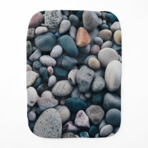 a lot of beautiful stone baby burp cloth