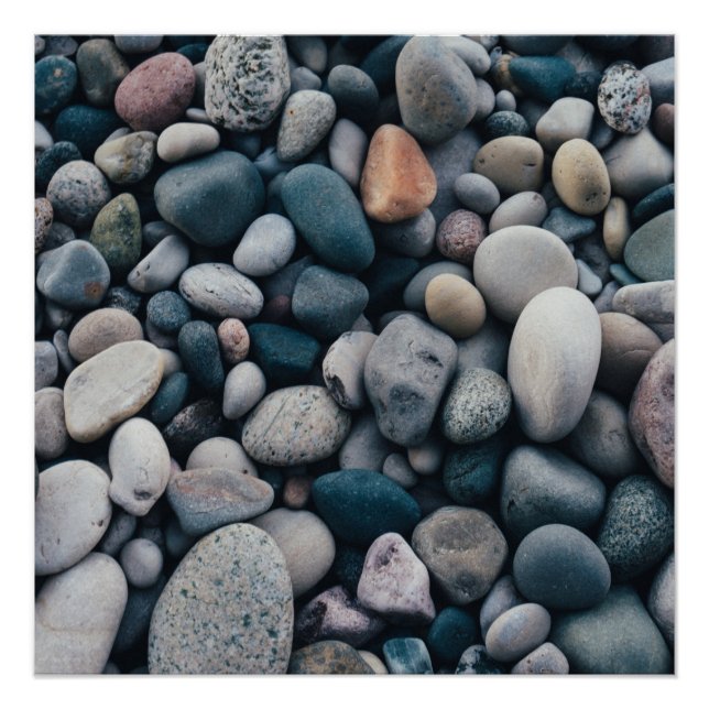 a lot of beautiful stone poster (Front)