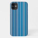 A lot of blue stripes iPhone 11 case