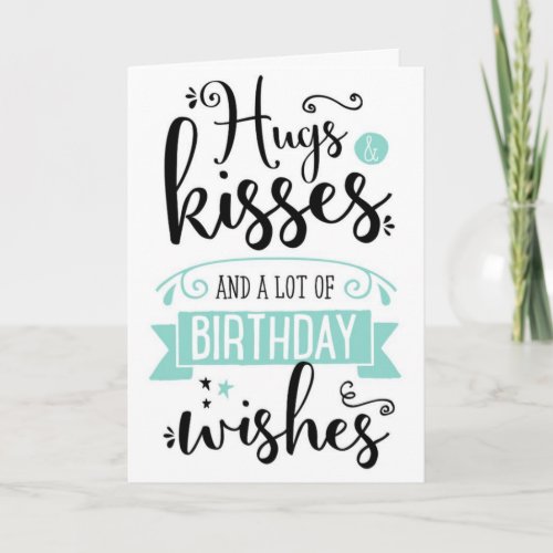 A LOT OF CELEBRATING ON YOUR BIRTHDAY CARD