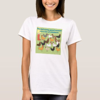 A Lot Of Chickens T-shirt by ChickinBoots at Zazzle