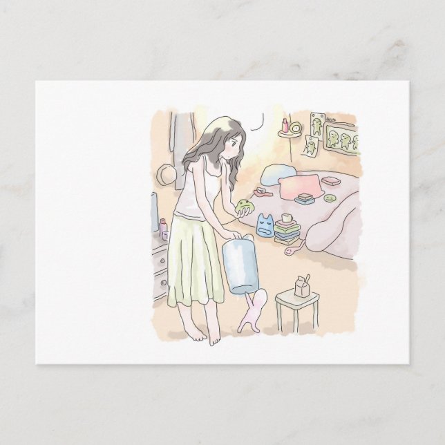 a lottery postcard (Front)