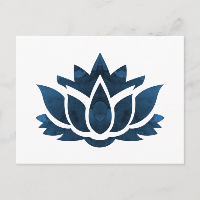 A lotus postcard (Front)