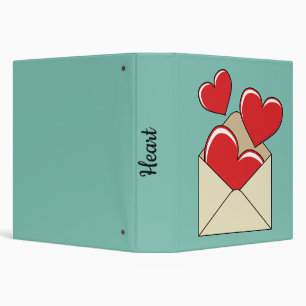 A Love Letter Add Your Text 3 Ring Binder