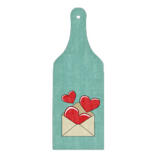 A Love Letter Cutting Board