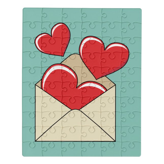 A Love Letter Jigsaw Puzzle (Puzzle Vertical)