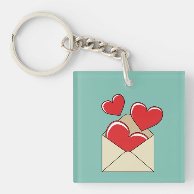 A Love Letter Keychain (Front)