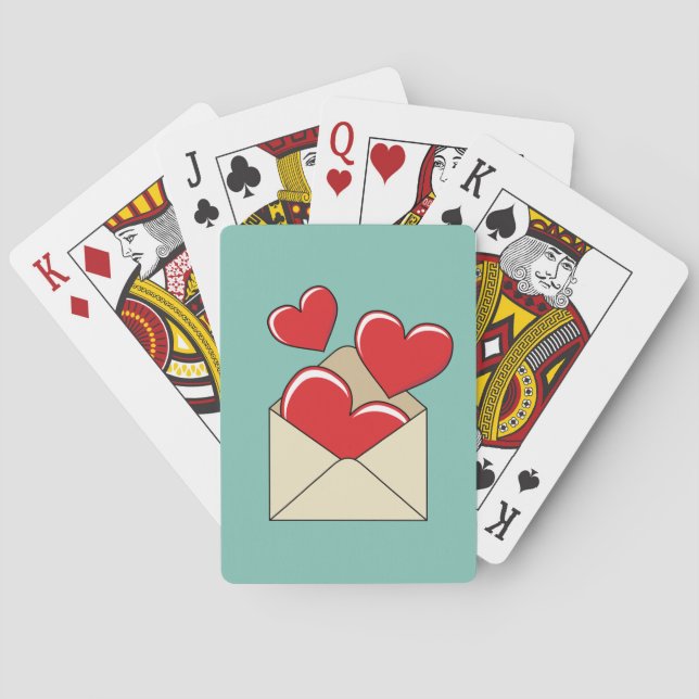 A Love Letter Poker Cards (Back)