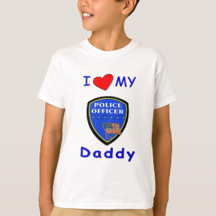 A Love My Police Daddy T-Shirt