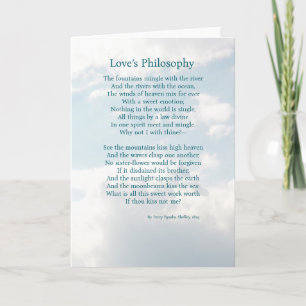 A Love Poem  Card