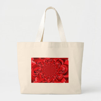 A Love Story in Roses Spacious Large Tote Bag