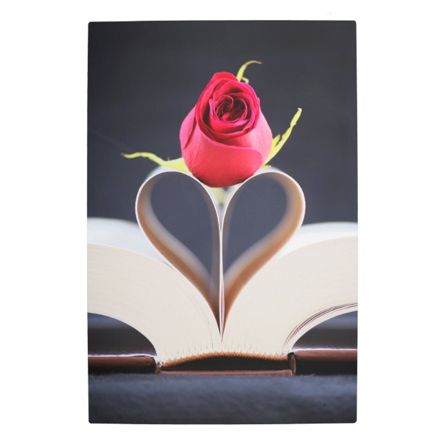 A Love Story Metal Wall Art (Front)