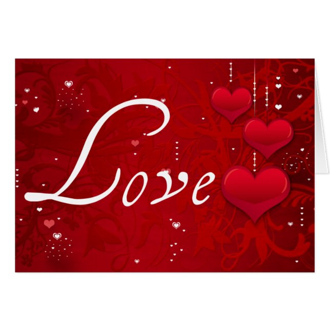 A Love wish Cards (Front Horizontal)