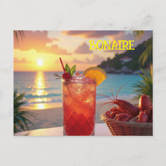 A lovely afternoon in Bonaire Holiday Postcard