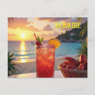 A lovely afternoon in Bonaire Holiday Postcard