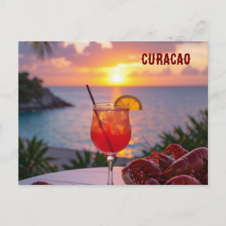 A lovely afternoon in CURACAO Holiday Postcard