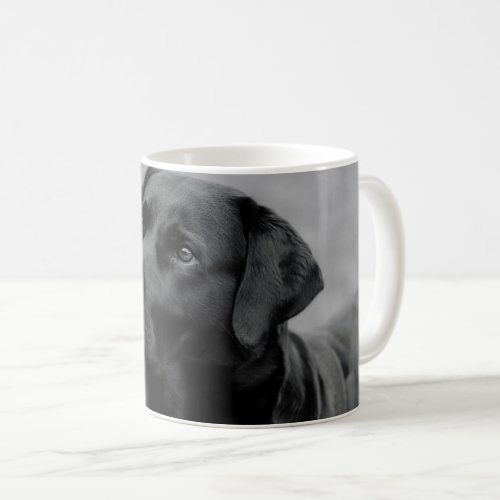 A lovely Black Labrador   Coffee Mug