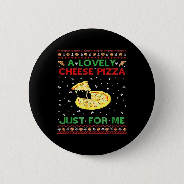 A Lovely Cheese Pizza Alone Funny Kevin X Mas Home Button (Front)