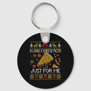 A Lovely Cheese Pizza Just For Me Alone Home Chris Keychain