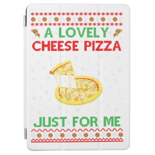 A Lovely Cheese Pizza Shirt Alone Funny Kevin X_Ma iPad Air Cover